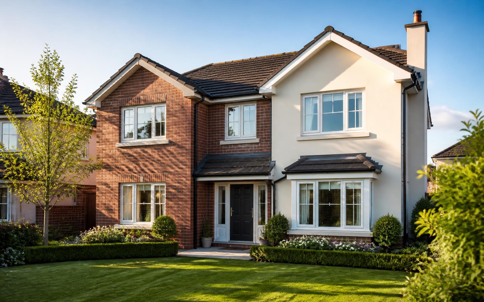 Attractive modern Irish home in a suburban Dublin setting